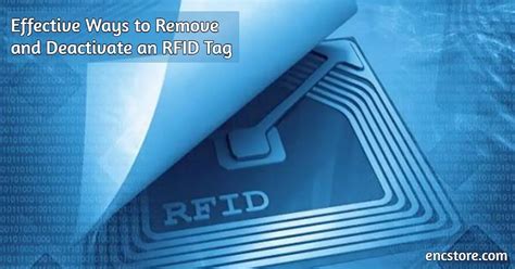 how are rfid tags deactivated from items in retail store|rfid tag price.